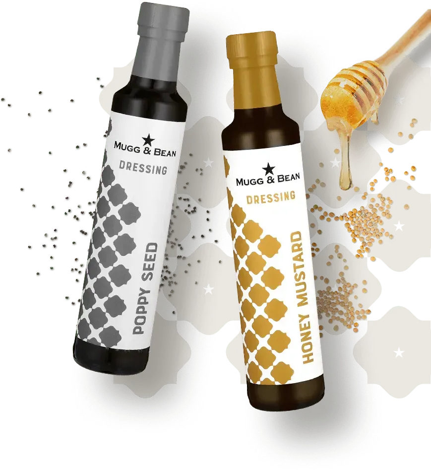 Try our new salad dressings