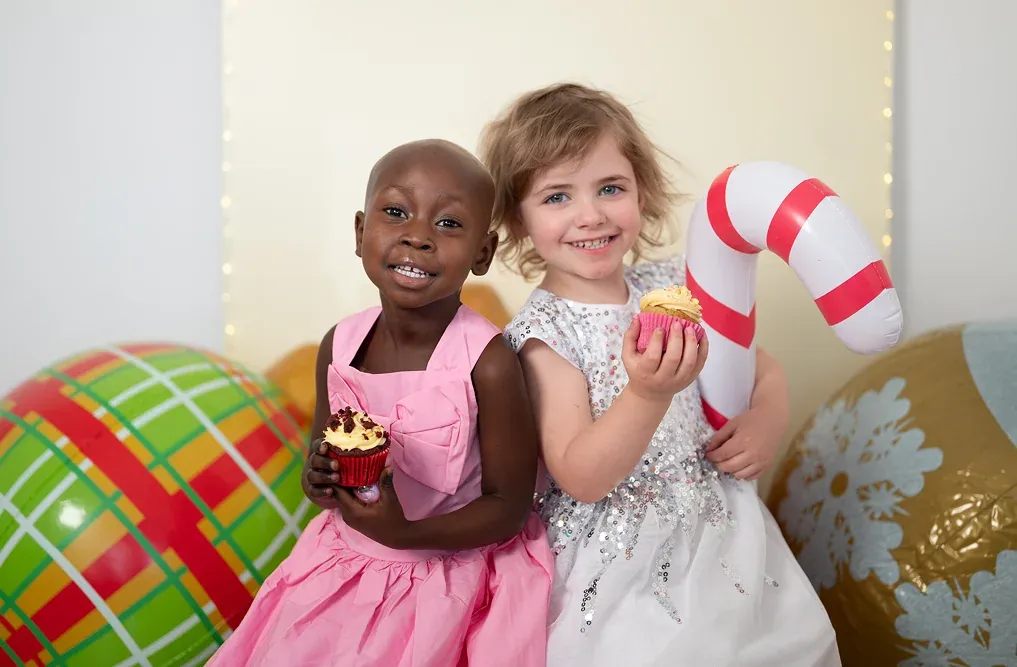 A Cupcakes of Hope cupcake