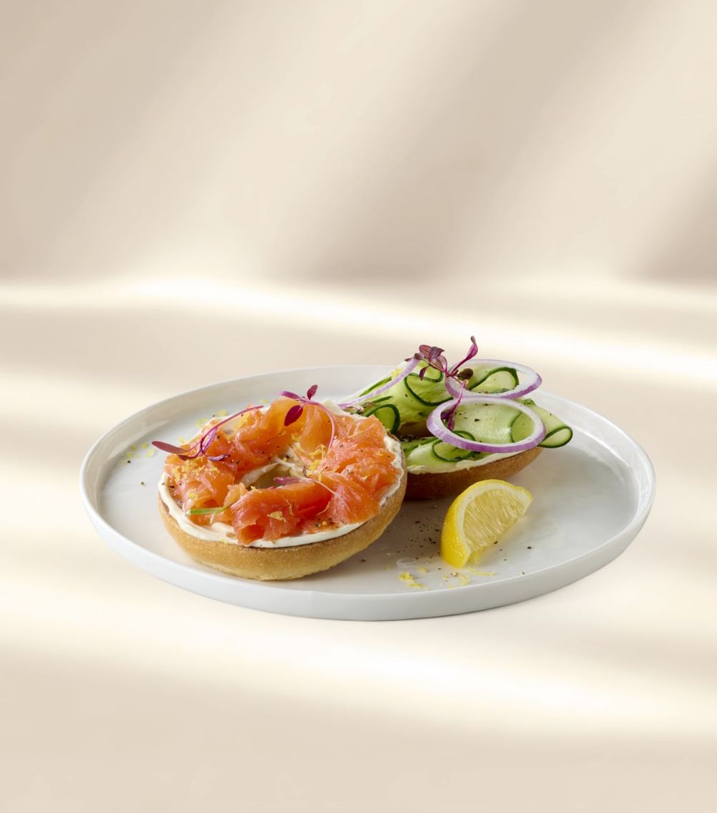 Smoked Trout Bagel