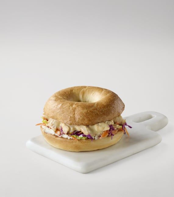 Honey Mustard Chicken Bagel