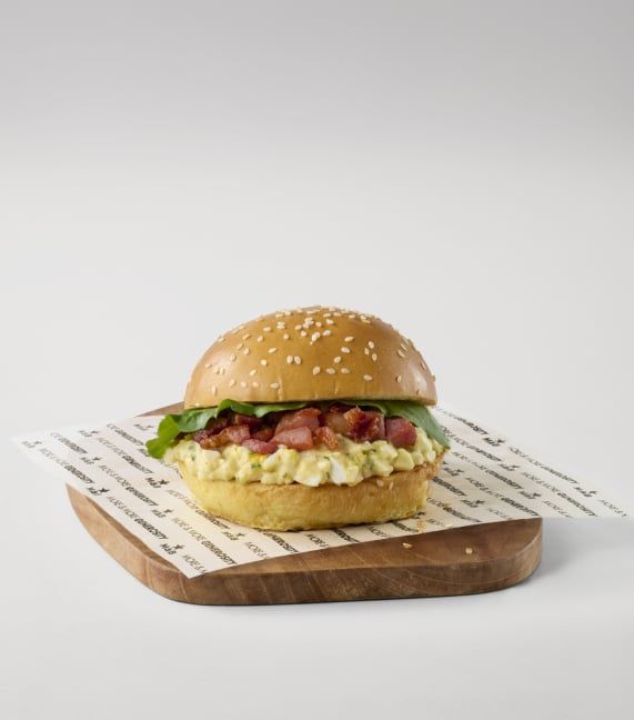 Bacon & Egg Mayo Bun